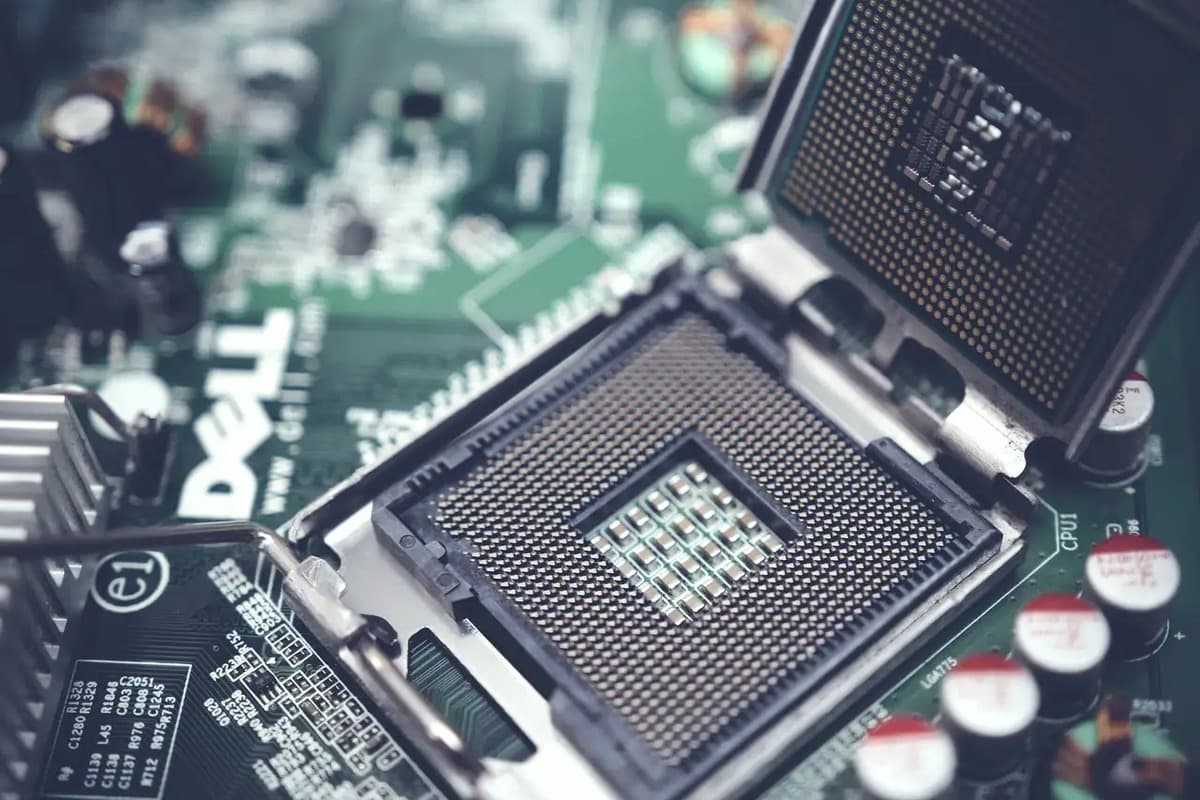 Processor socket on a server mainboard