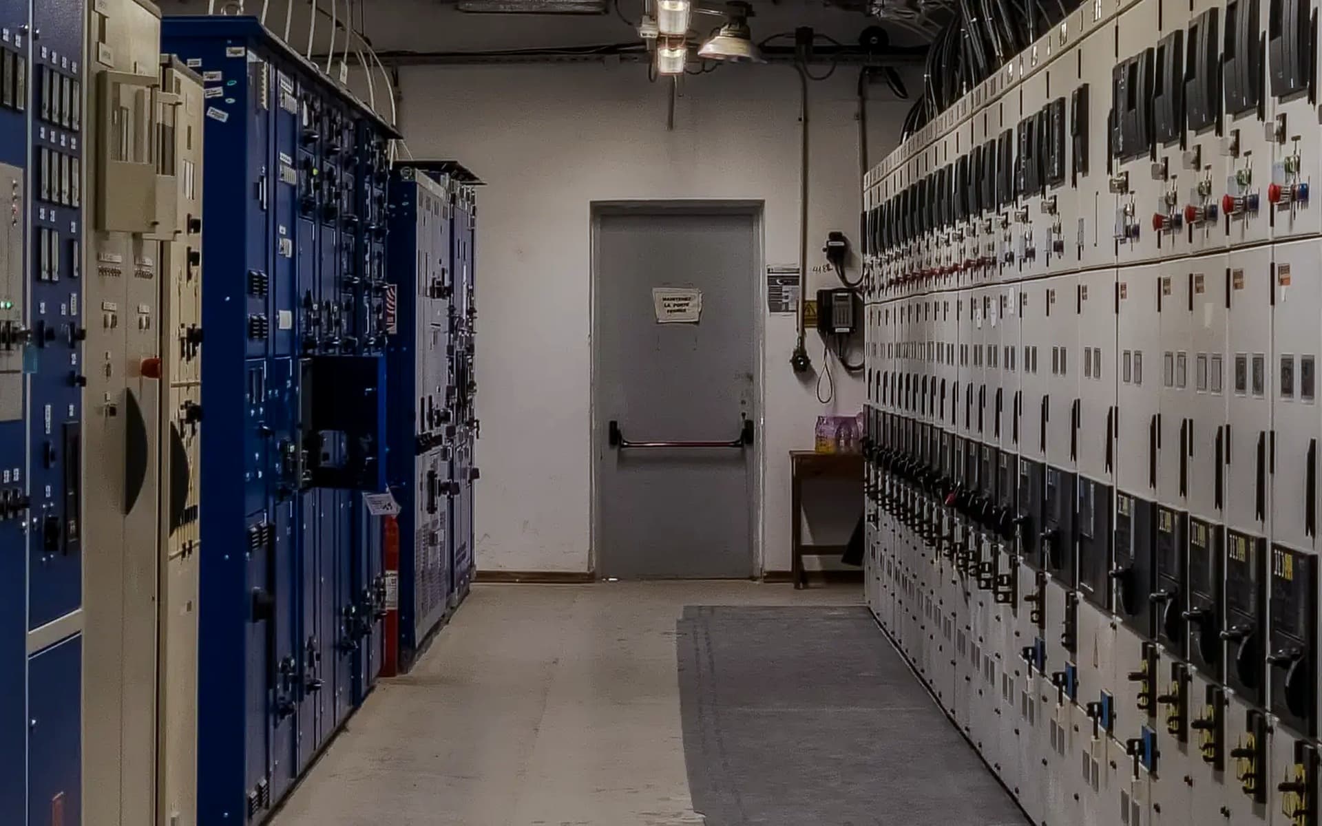 UPS battery room — facility-level power infrastructure