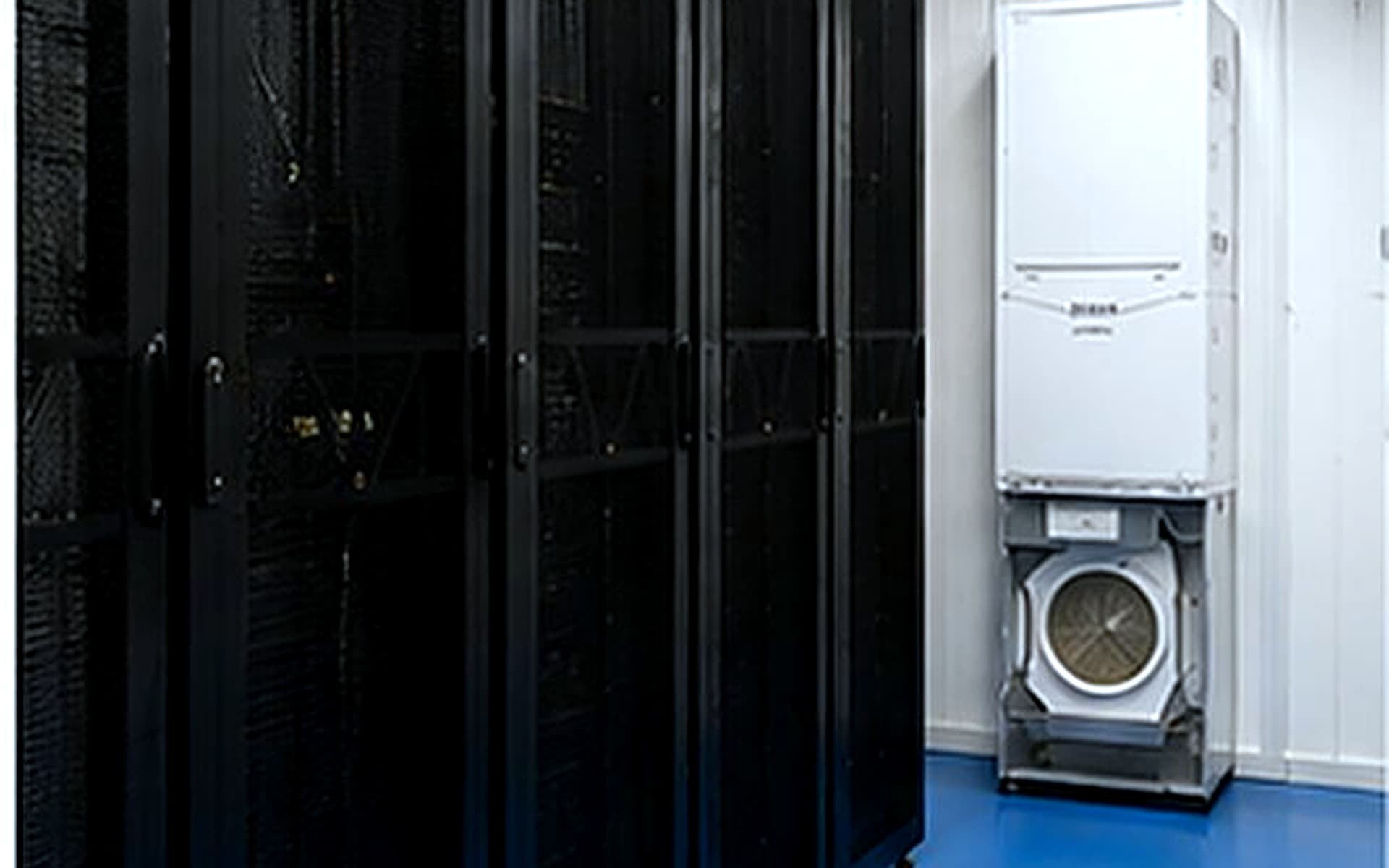 Dedicated single-tenant compute pod with physical biometric cage access